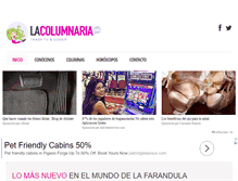 Tablet Screenshot of lacolumnariablog.com